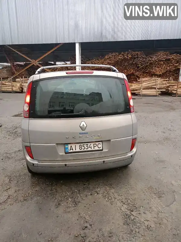 Renault Espace 2004, фото з оголошення 1 з 2, VIN VF1JK0HA632187675