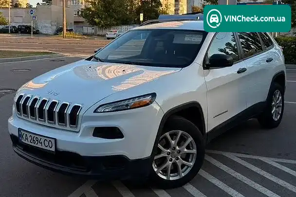 Jeep Cherokee 2016, фото з оголошення 2 з 20, VIN 1C4PJLAB1HW586021