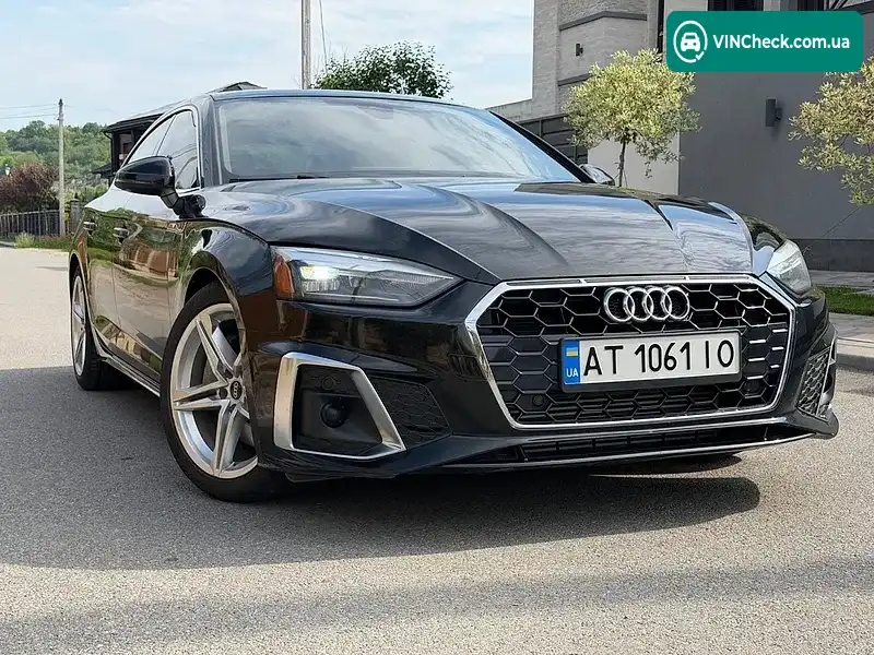 Audi A5 2021, фото з оголошення 1 з 9, VIN WAUDACF54MA044387