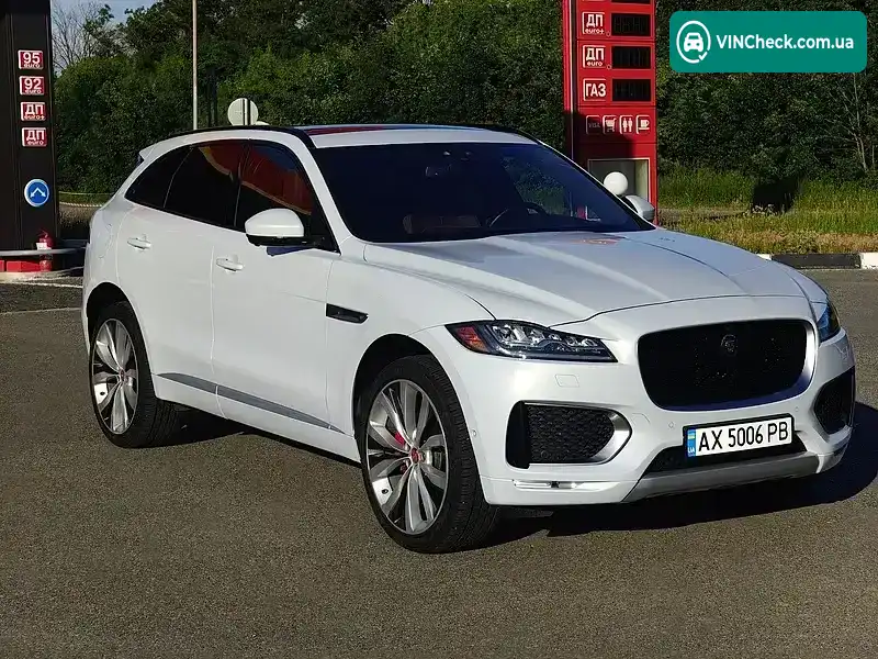 Jaguar F-Pace 2016, фото з оголошення 1 з 20, VIN SADCM2BV7HA090411