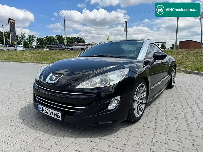 Peugeot RCZ 2011, фото з оголошення 1 з 20, VIN VF34J5FVABP013157