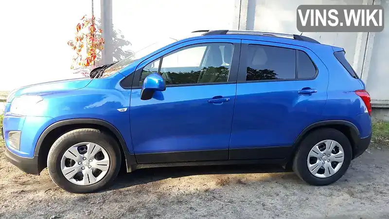 Chevrolet Tracker 2013, фото з оголошення 2 з 8, VIN KL1BF765JDB139778