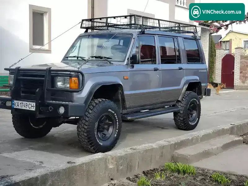 Isuzu Trooper 1989, фото з оголошення, VIN JACUBS55FK7101713