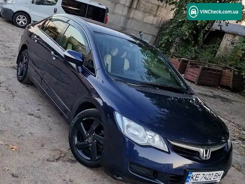 Honda Civic 2008, фото з оголошення 2 з 20, VIN NLAFD75408W050168