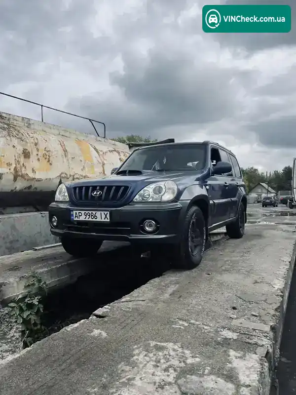 Hyundai Terracan 2002, фото з оголошення 1 з 11, VIN KMHNM81XP2U033117