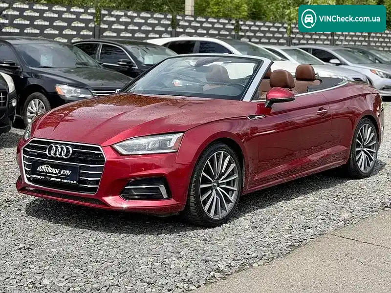 Audi A5 2017, фото з оголошення 1 з 9, VIN WAUYNGF55JN001730