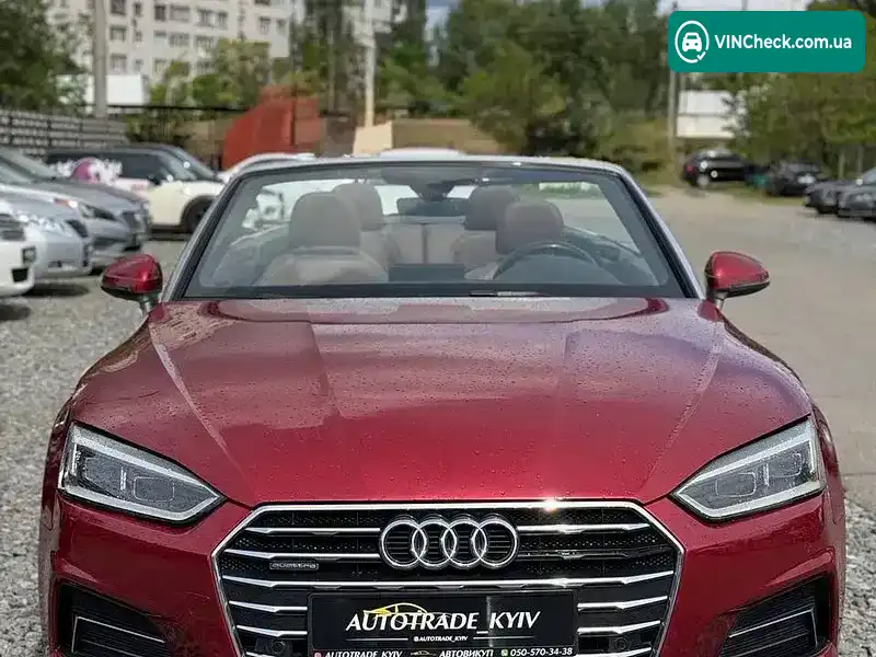 Audi A5 2017, фото з оголошення 2 з 9, VIN WAUYNGF55JN001730