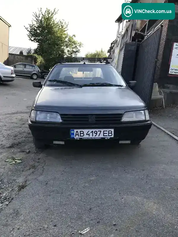 Peugeot 405 1989, фото з оголошення 1 з 6, VIN VF315BB1208346755