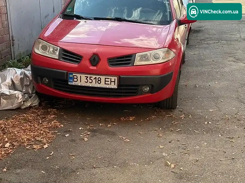 Renault Megane 2007, фото з оголошення 1 з 12, VIN VF1KM1R0H38267901