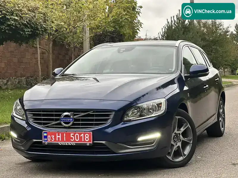 Volvo V60 2014, фото з оголошення 1 з 20, VIN YV1FW73CDF1250644