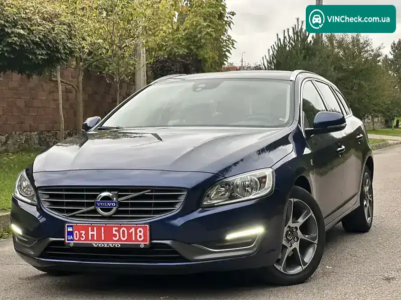 Volvo V60 2014, фото з оголошення 2 з 20, VIN YV1FW73CDF1250644
