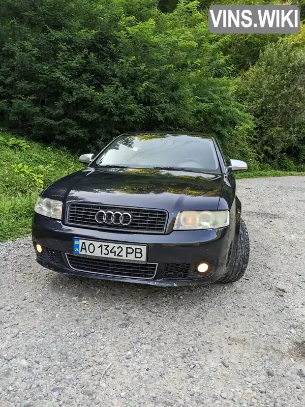 Audi A4 2002, фото з оголошення 2 з 18, VIN WAUZZZ8E02A299260