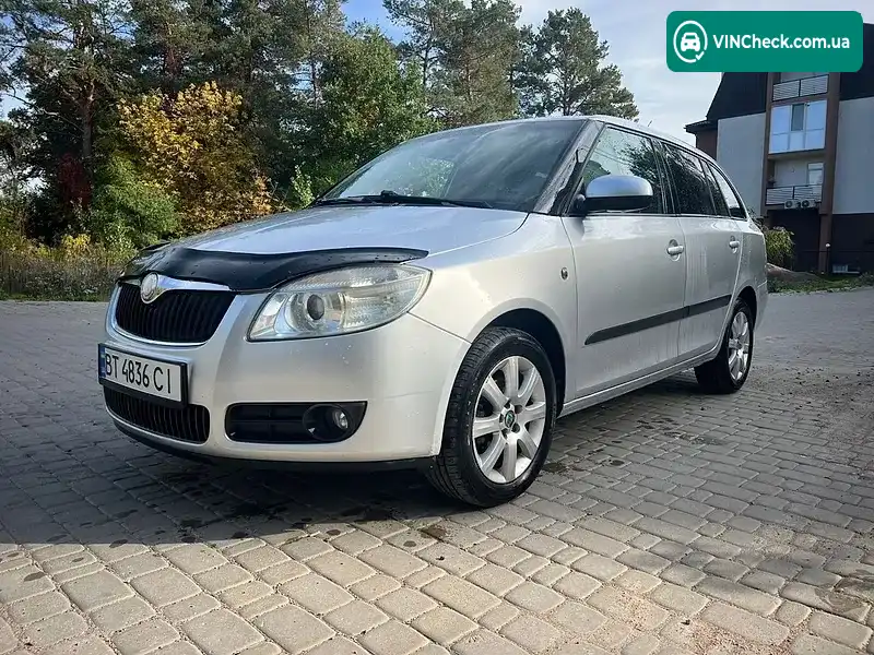 Skoda Fabia 2008, фото з оголошення 1 з 20, VIN TMBGC25J383154361