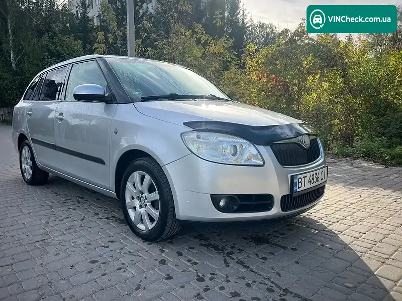 Skoda Fabia 2008, фото з оголошення 2 з 20, VIN TMBGC25J383154361