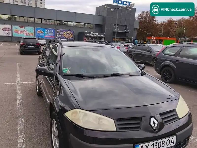 Renault Megane 2004, фото з оголошення 1 з 7, VIN VF1KM0J0H31292606
