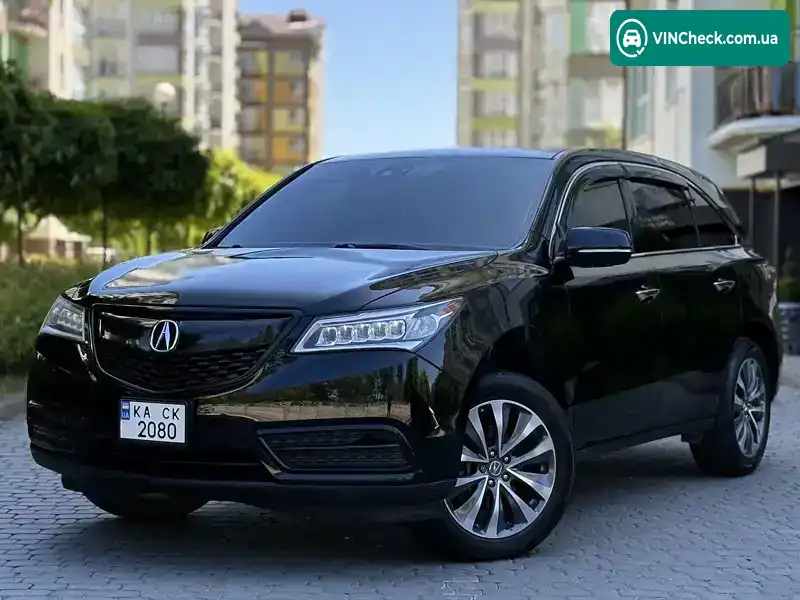 Acura MDX 2014, фото з оголошення 2 з 21, VIN 5FRYD4H60FB011161