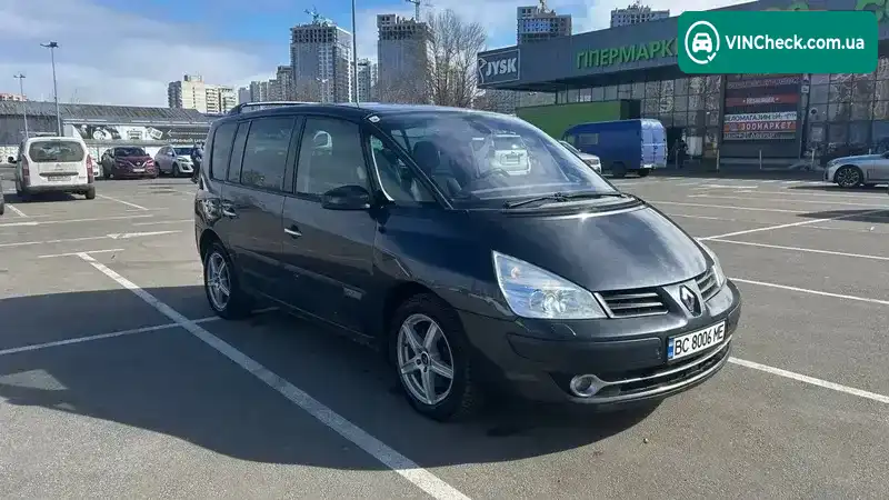 Renault Espace 2009, фото з оголошення 1 з 14, VIN VF1JK04A641396358