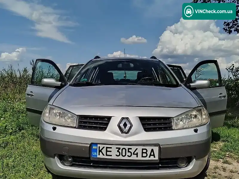 Renault Megane 2005, фото з оголошення 1 з 12, VIN VF1KMRG0633309121
