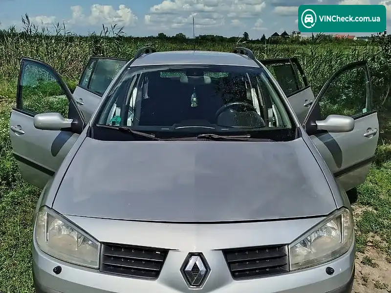 Renault Megane 2005, фото з оголошення 2 з 12, VIN VF1KMRG0633309121