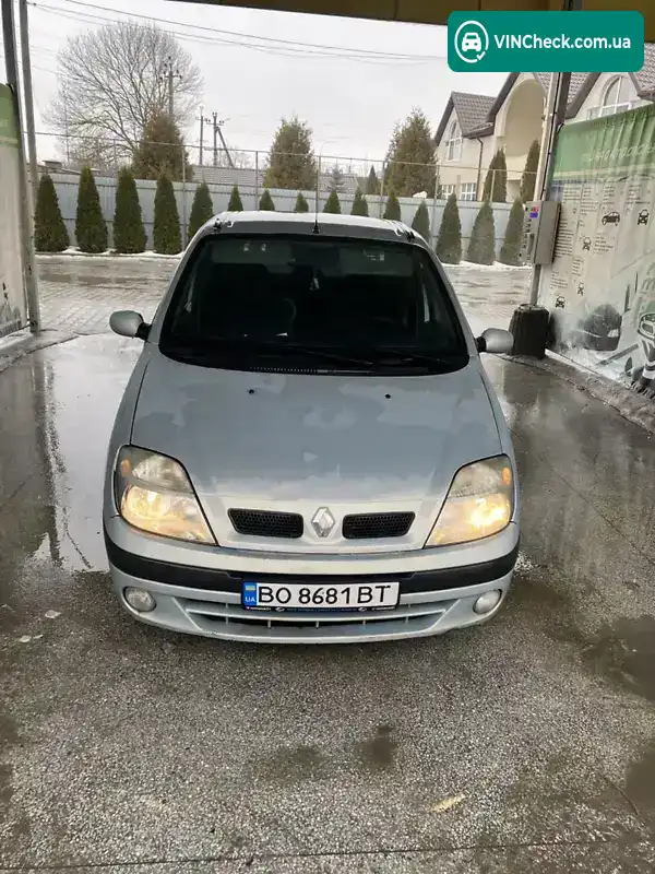 Renault Scenic 2001, фото з оголошення 2 з 9, VIN VF1JA0N0223764282