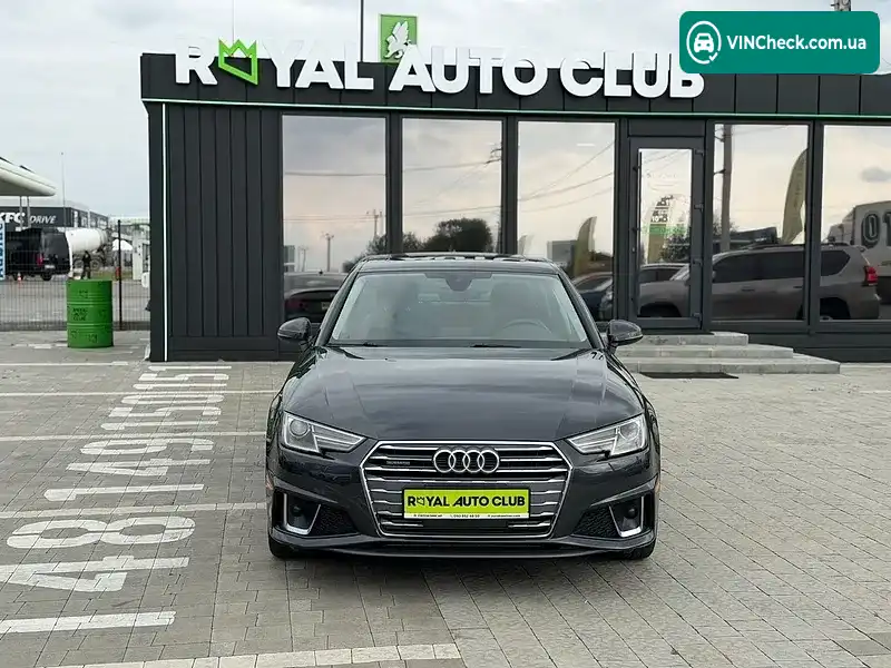Audi A4 2018, фото з оголошення 2 з 20, VIN WAUDNAF48KN007607