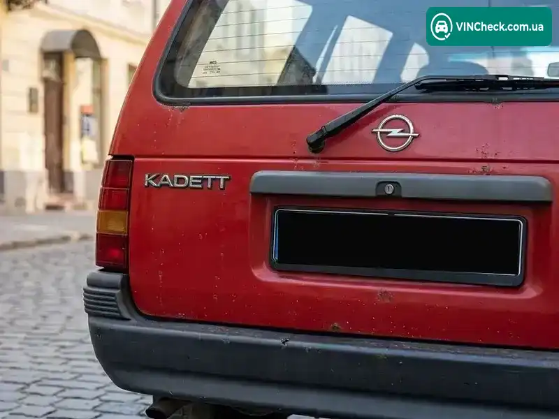 Opel Kadett 1986, фото з оголошення 2 з 6, VIN W0L000036G2716141