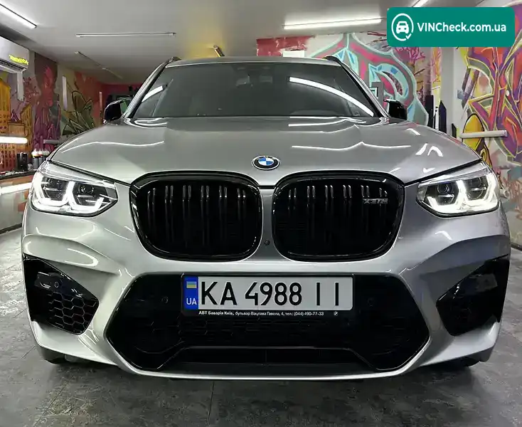 BMW X3 M 2019, фото з оголошення 1 з 5, VIN 5YMTS0C07L9B65444