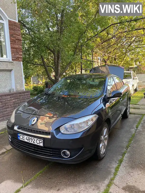 Renault Fluence 2009, фото з оголошення 1 з 8, VIN VF1LZBB0642386799