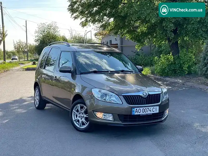 Skoda Roomster 2013, фото з оголошення 1 з 21, VIN TMBNM65J1E5013316