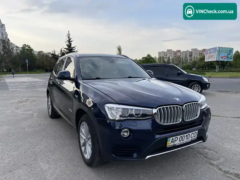 BMW X3 2015, фото з оголошення 1 з 20, VIN 5UXWY3C5XG0N87425