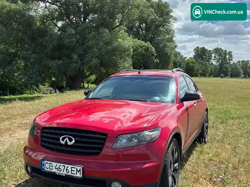 Infiniti FX 45 2003, фото з оголошення 1 з 13, VIN JNRBS08W63X400264