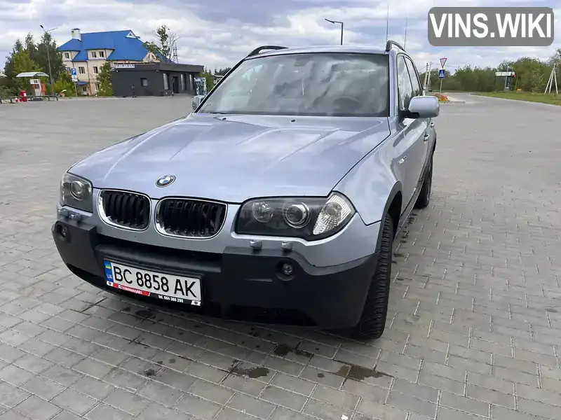 BMW X3 2004, фото з оголошення 1 з 21, VIN WBAPB51020WD38307
