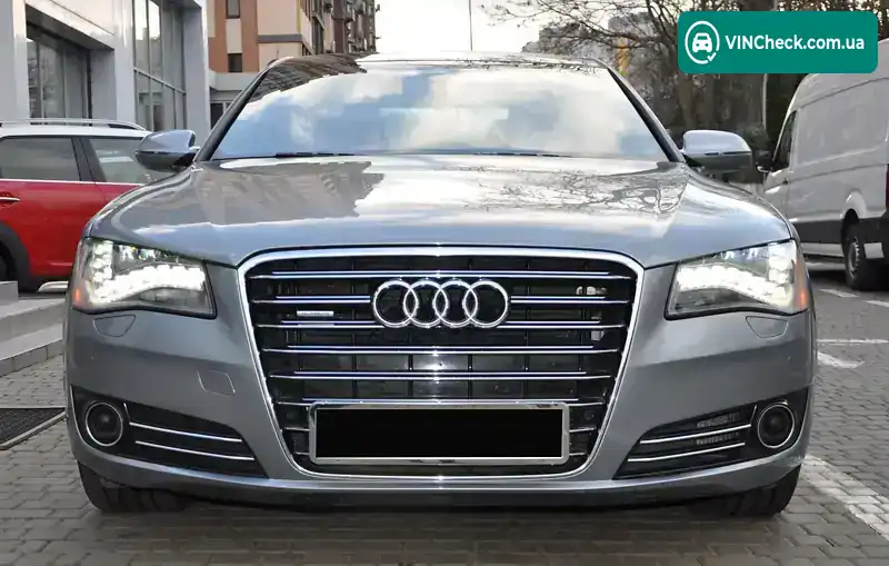 Audi A8 2013, фото з оголошення 2 з 20, VIN WAURGAFD9DN026413