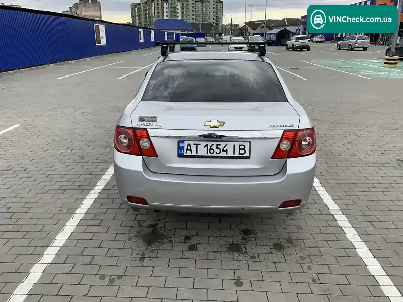 Chevrolet Epica 2007, фото з оголошення 2 з 8, VIN KL1LF69KE7B092384