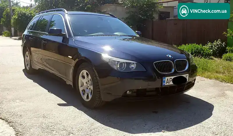 BMW 5 Series 2006, фото з оголошення 2 з 14, VIN WBANJ510X0CV08874