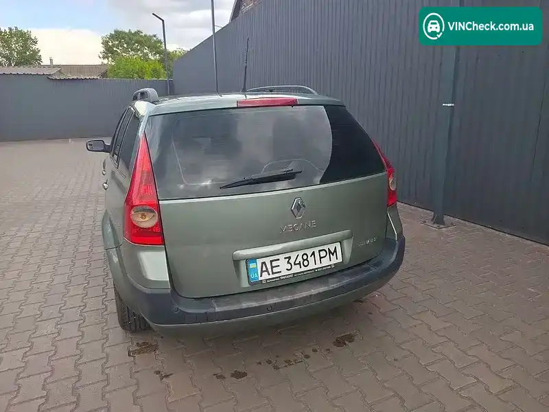 Renault Megane 2005, фото з оголошення 2 з 10, VIN VF1KM1R0H34983753