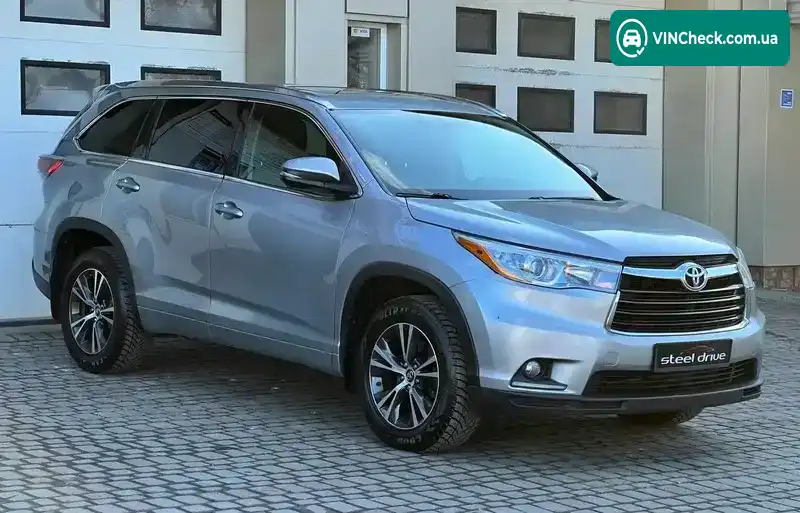 Toyota Highlander 2016, фото з оголошення 2 з 19, VIN 5TDJKRFHXGS289878