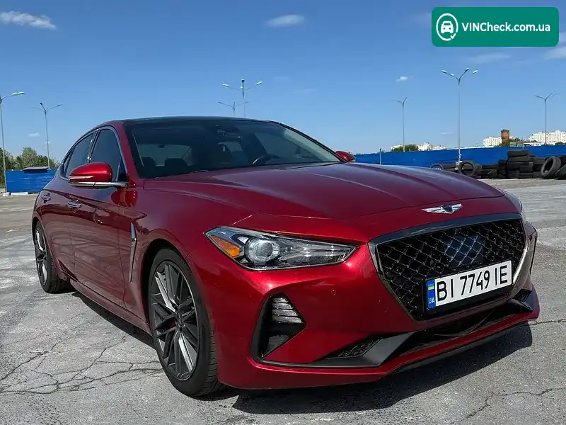 Genesis G70 2018, фото з оголошення 1 з 16, VIN KMTG74LE6KU014572