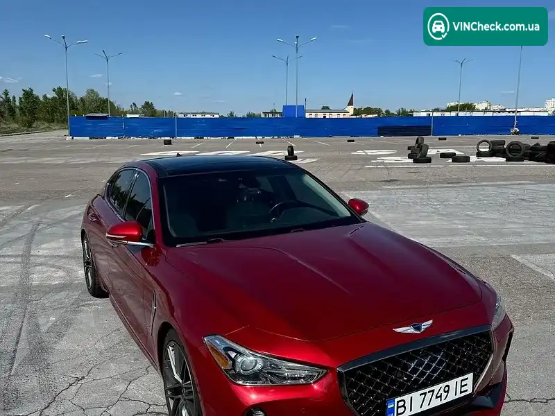 Genesis G70 2018, фото з оголошення 2 з 16, VIN KMTG74LE6KU014572