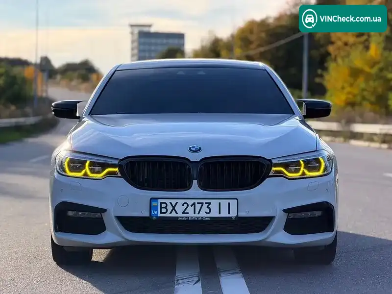 BMW 5 Series 2018, фото з оголошення 1 з 20, VIN WBAJD11050B197410