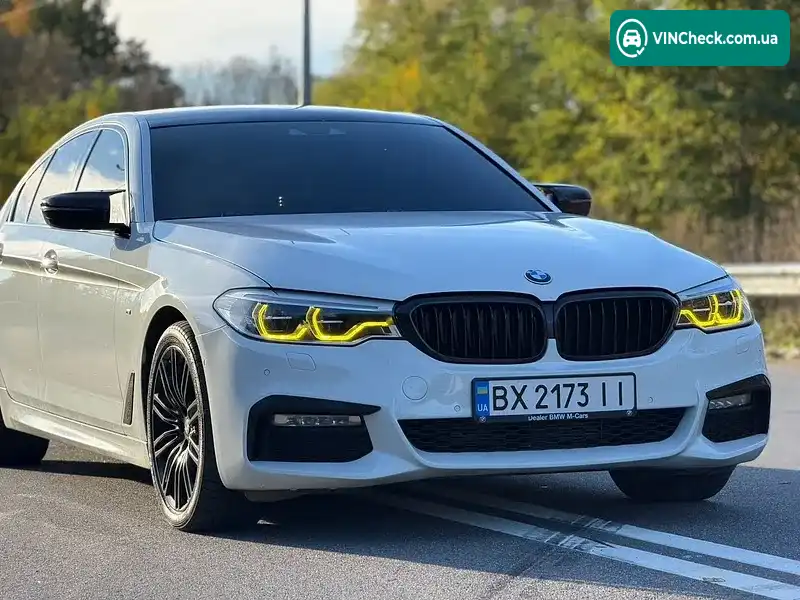 BMW 5 Series 2018, фото з оголошення 2 з 20, VIN WBAJD11050B197410