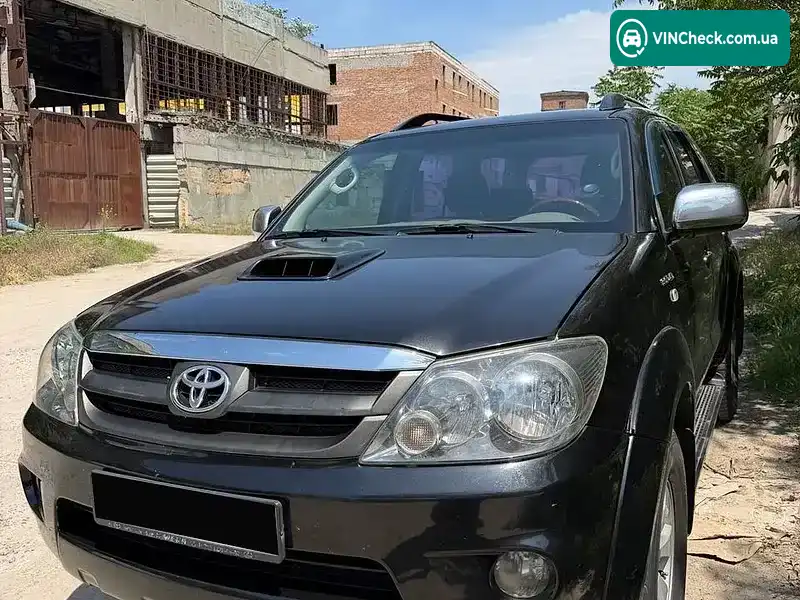 Toyota Fortuner 2007, фото з оголошення 1 з 17, VIN MR0YZ59G900061080