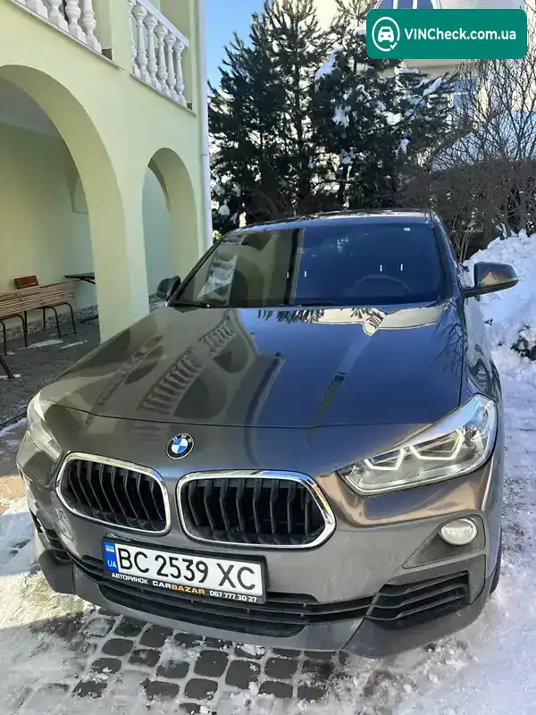 BMW X2 2018, фото з оголошення 1 з 14, VIN WBXYJ3C38JEJ84876