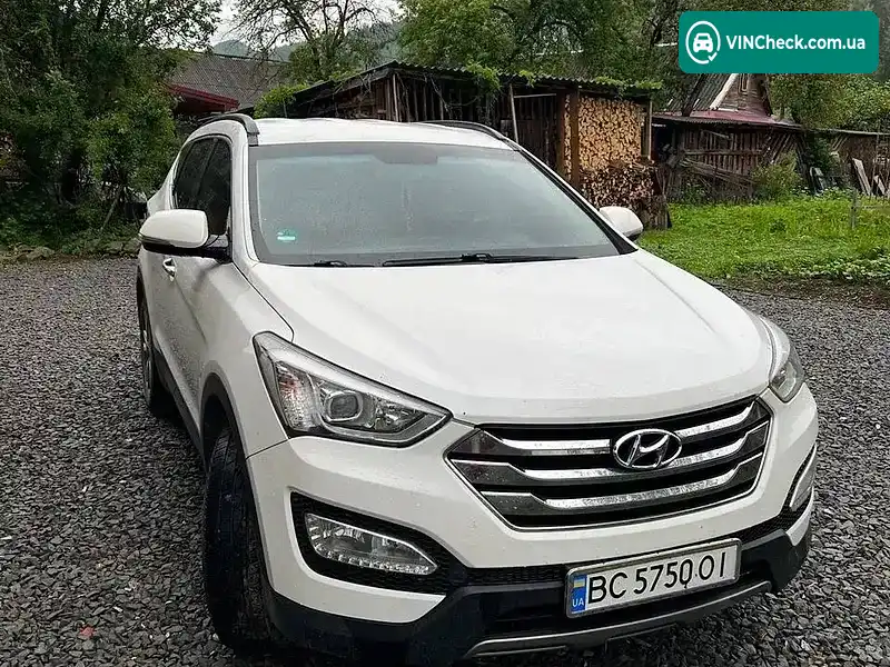 Hyundai Santa FE 2014, фото з оголошення 2 з 7, VIN KMHSU81UCEU322402