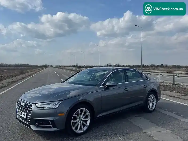 Audi A4 2018, фото з оголошення 2 з 13, VIN WAUHMAF43KA015190