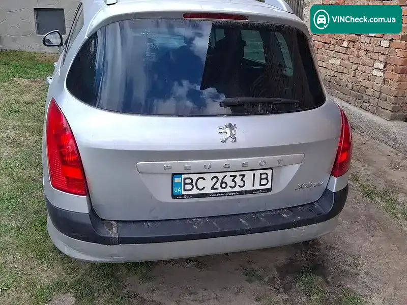 Peugeot 308 2008, фото з оголошення 1 з 6, VIN VF34E5FWC55403120