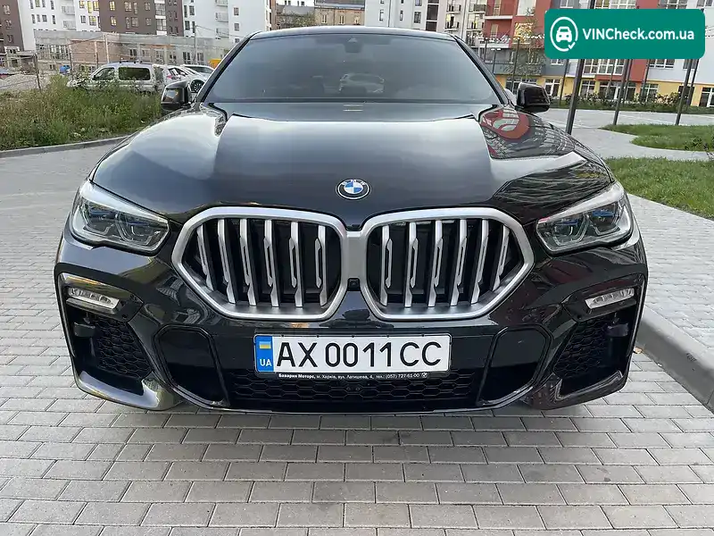 BMW X6 2020, фото з оголошення 1 з 9, VIN WBAGT210309E26695