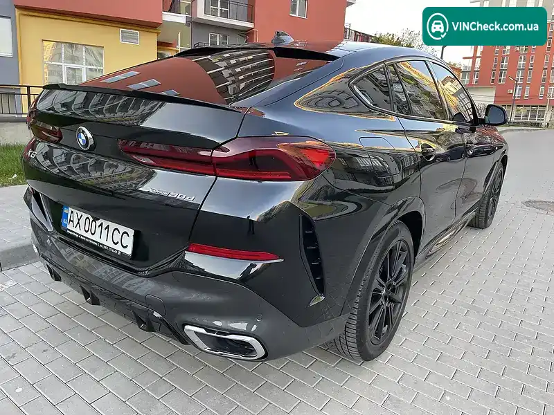 BMW X6 2020, фото з оголошення 2 з 9, VIN WBAGT210309E26695