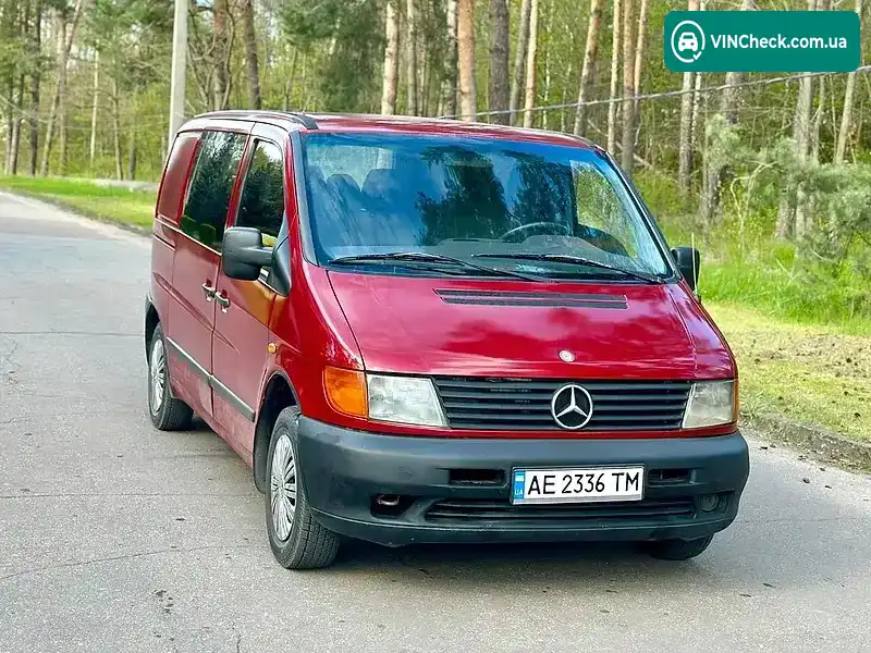 Mercedes-Benz Vito 1998, фото з оголошення 2 з 21, VIN VSA63806413158179