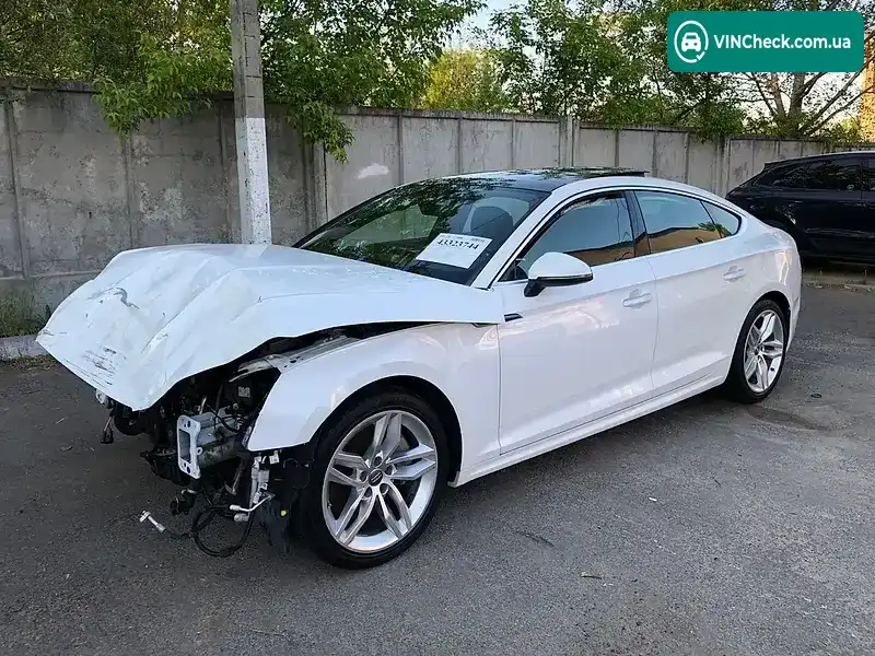 Audi A5 Sportback 2019, фото з оголошення 1 з 21, VIN WAUANCF57KA055369